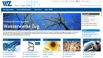 Wasserwerke Zug AG: Mehr Umsatz und Gewinn in 2014