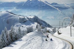 Ein perfekter Winter auf der "Königin der Berge". Bild: www.rigi.ch 