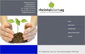 Der Name Rheintal-Assets gehört bald der Vergangenheit an. 
