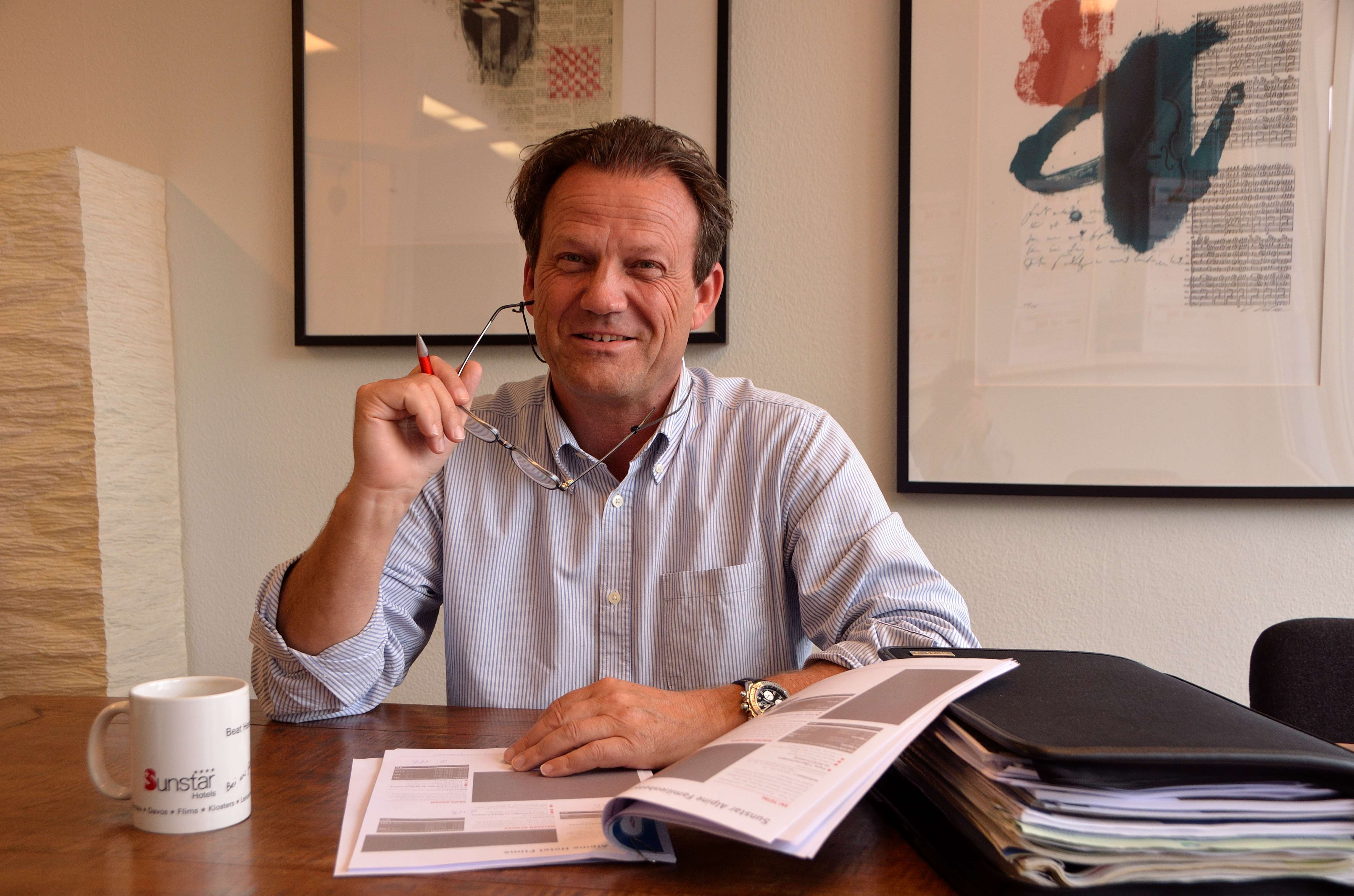 Beat Hess, CEO Sunstar Hotels: „Wir werden im ersten Semester voraussichtlich die Vorjahresresultate erreichen“