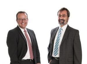 Die SLB wird von den beiden Bankexperten Thomas Vogt (links im Bild) und Rudolf Zürcher geführt. Quelle: SLB AG