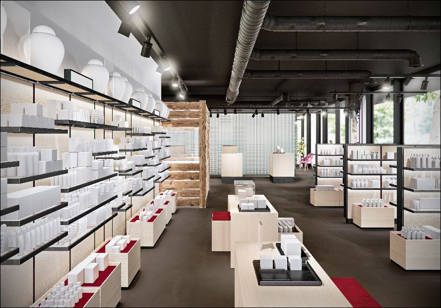 So soll es in dem ersten Flagshipstore von Zur Rose aussehen, den die Versandapotheke am Montag in Bern eröffnet. Bild: Zur Rose