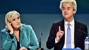Geert Wilders und Marine Le Pen. Quelle: krone.at