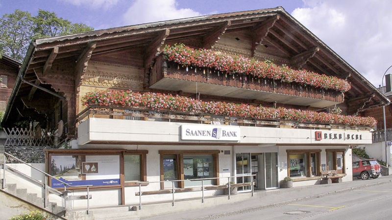 Saanen Bank: Zinserfolg steigt im 2016, Stärkung der Substanz und höhere Dividende