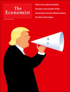 Economist Cover Trump