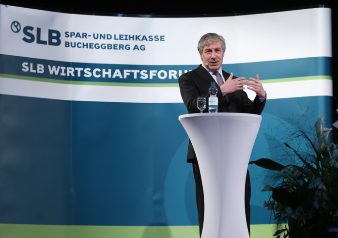 SLB Wirtschaftsforum: Klaus Wellershoff zu Gast in Lüterkofen