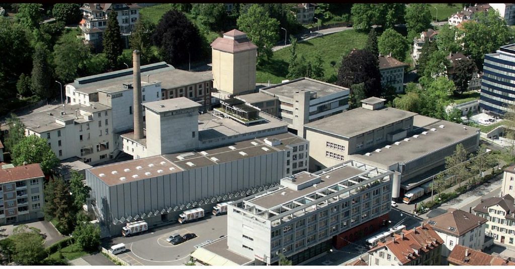 Das Brauereiareal an zentraler Lage in St. Gallen.