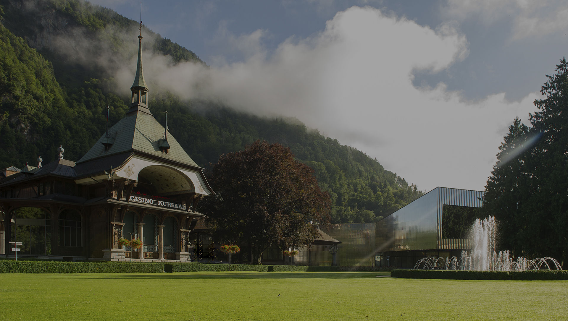 Kursaal Interlaken: Saisonalität belastet Kongressgeschäft im 2017 Auch an schöner Lage tauchen Wolken auf.