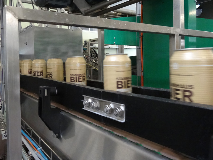 Brauerei Falken: Umsätze legen 2016/17 leicht zu – Dosenkompetenzzentrum weiterhin sehr gut ausgelastet Dosenabfüllung Falekn