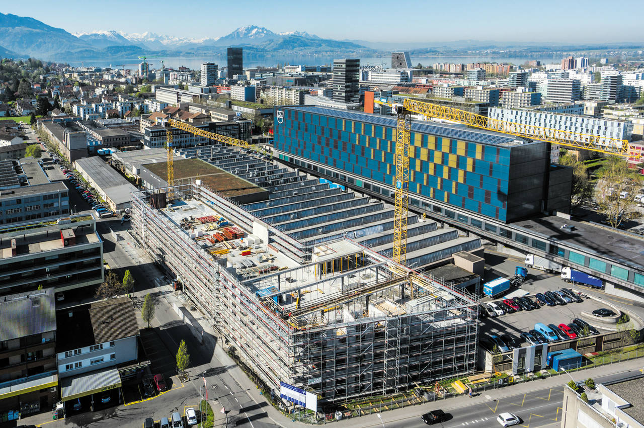 Metall Zug: Tochter Urban Assets baut für SHL Medical ein Produktions- und Bürogebäude in Zug