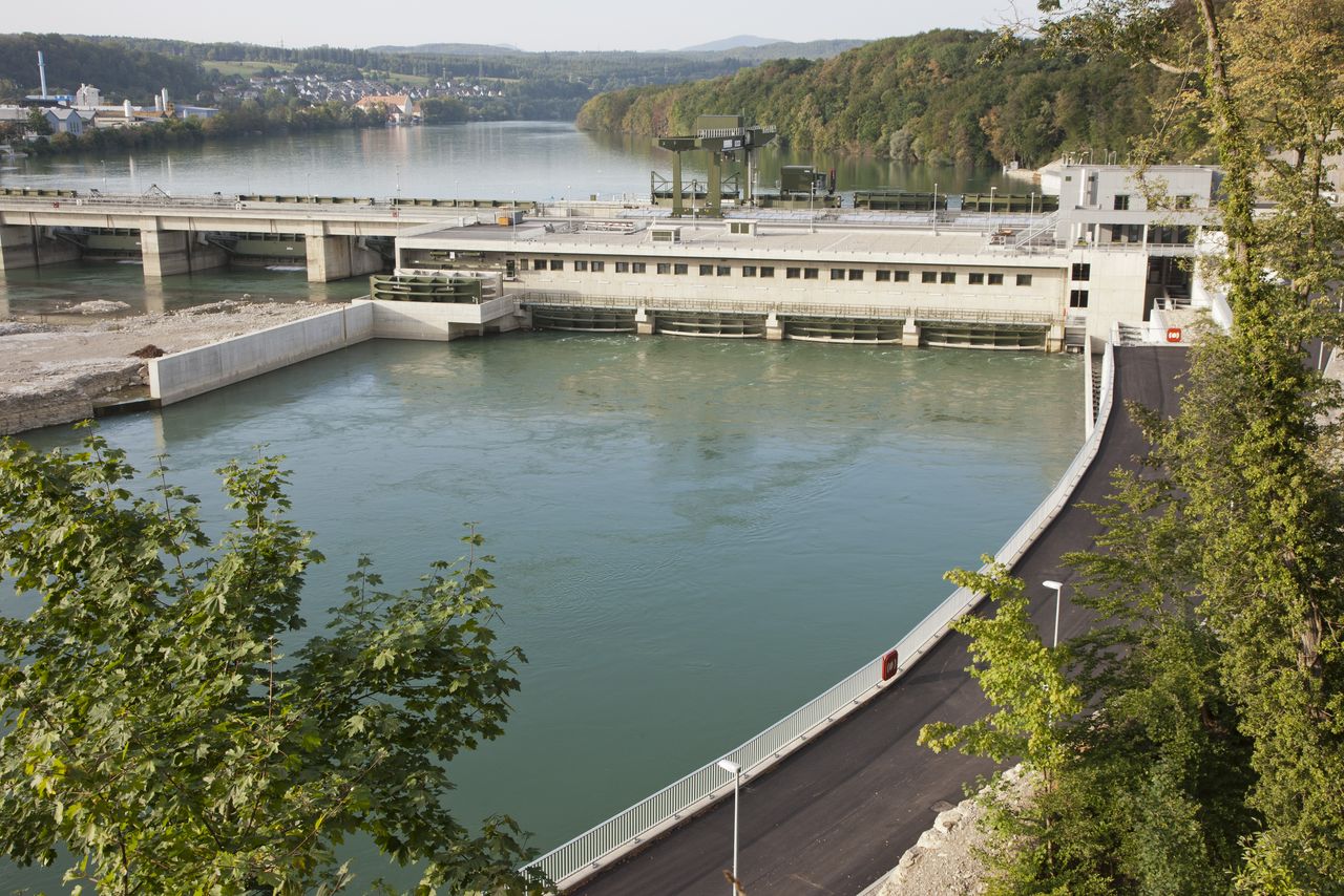 Energiedienst: Stromversorger verdient 2019 deutlich weniger – Unveränderte Dividende Wasserkraftwerk Rheinfelden