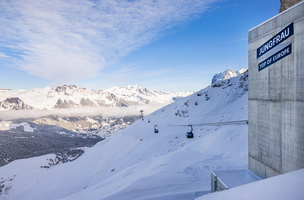 Jungfraubahn: 2020 besuchten 65% weniger Gäste das Jungfraujoch