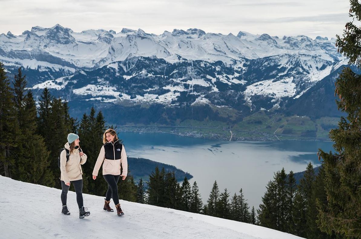 Rigi Bahnen: Touristen auch im Winter mit Wanderungen anlocken