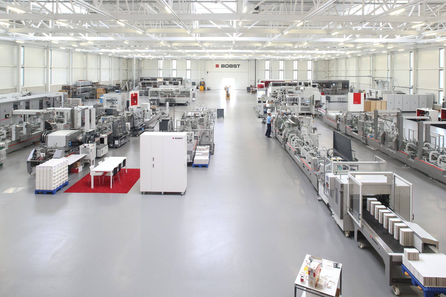 Bobst Group: Rekordzahlen und Dividendenregen für die Aktionäre Bobst Competence Center Mex