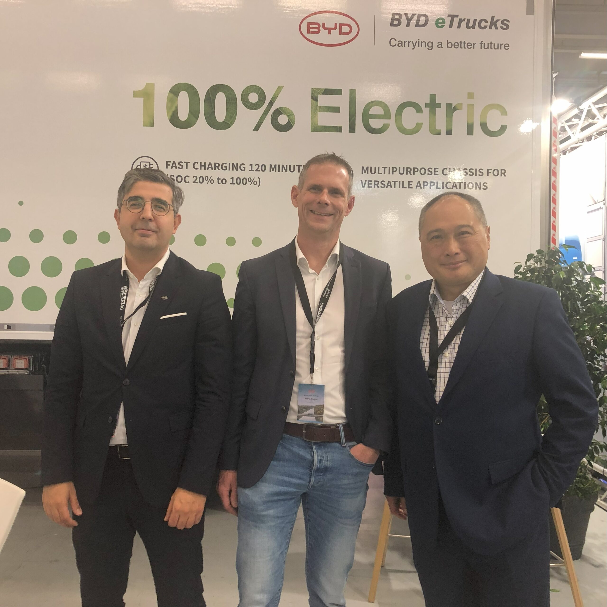 Auto AG Group: Nutzfahrzeughändler bringt BYD-Trucks in die Schweiz