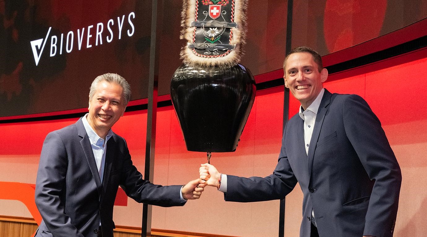 BioVersys: Biotechunternehmen startet mit 36.50 CHF an der SIX