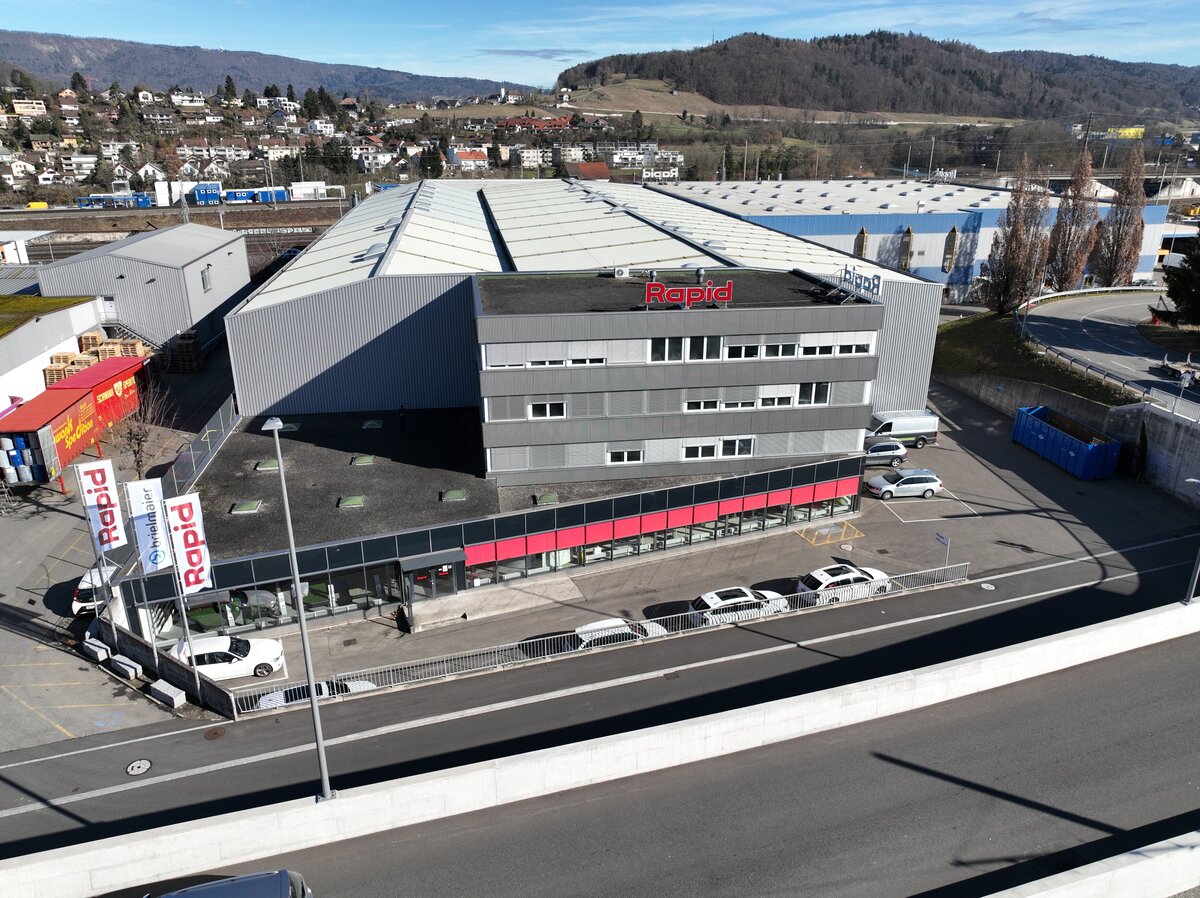 Rapid Holding: Umsatz geht im ersten Halbjahr 2026 leicht zurück Rapid Hauptsitz Killwangen